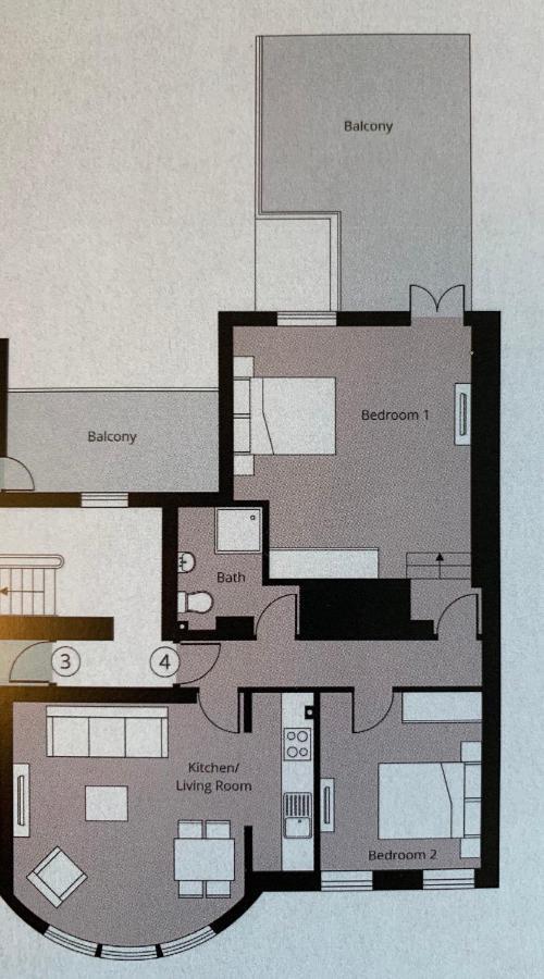 King Street Residence - 2 Bed غريت يورماوث المظهر الخارجي الصورة
